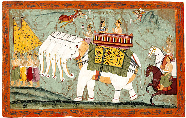 Sri Airavata: Lord Indra’s Divine Vahana