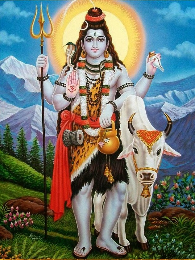 Shiva and nandi