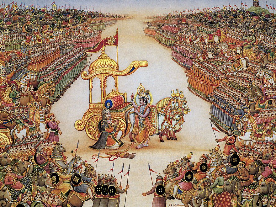 Mahabharat-kurukshetra-war-kauravas-pandavas