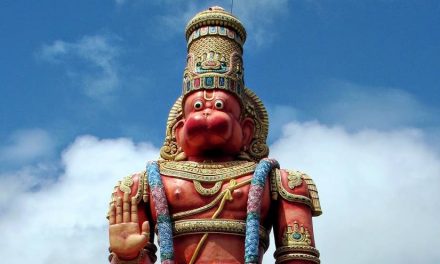 Why is Hanuman Red?