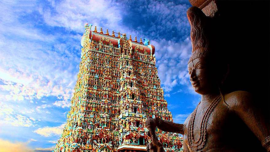 Glimpses of Madurai Meenakshi Temple